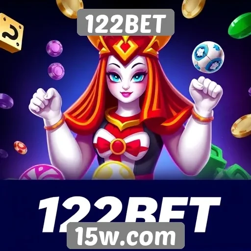 Variedade de jogos disponíveis no 122BET